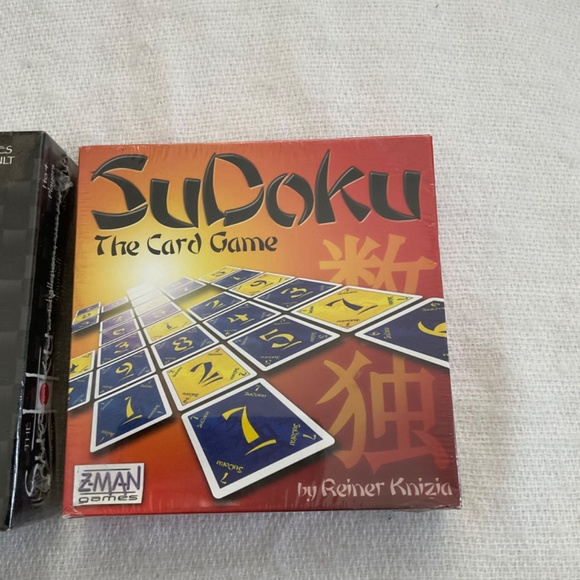 Sudoku Sensations Puzzle Game & Sudoku Card Game Lot of 2 Sealed READ - Picture 3 of 12
